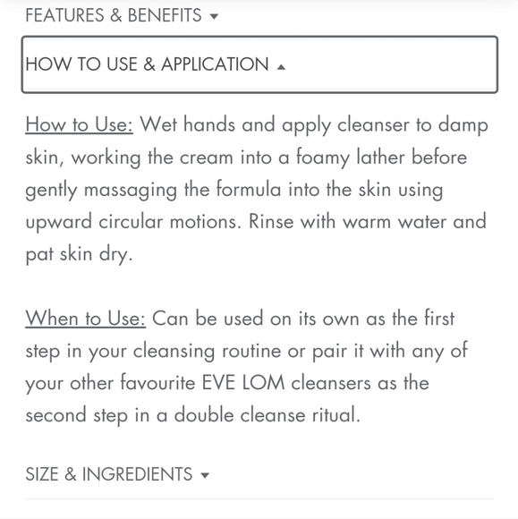 Eve Lom Foaming Cream Cleanser - Picture 5 of 11